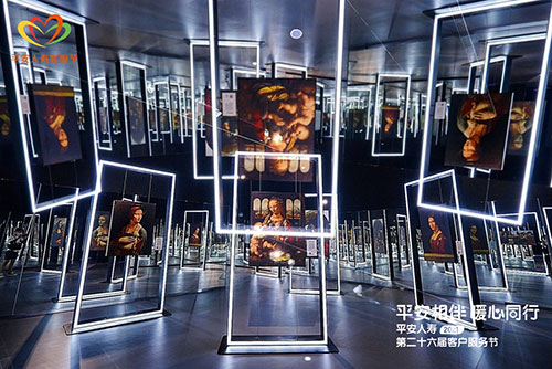 吴中致敬达芬奇光影艺术展览展会活动拍摄